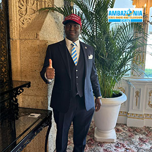 President of Friends of Ambazonia Dr. Emmanuel Nji Tita Spotted at President Donald Trump’s Mar-a-Lago During High-Level Political Event